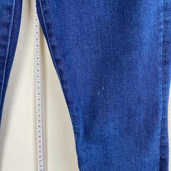 MOTHER High Waisted Looker Ankle Jeans Size 26 Neither Here Nor There Blue Denim - Picture 7 of 14